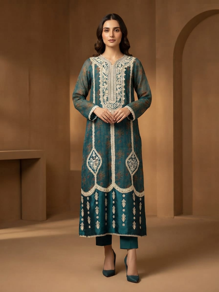 Azure Dori straight shirt