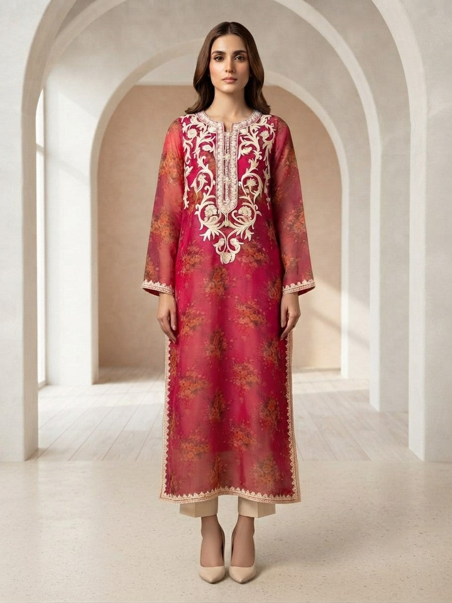 Rouge Dori Straight Shirt